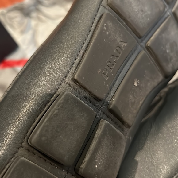 100% Authentic Prada Men’s Loafer Black Shoe - With box and dust bag - Picture 7 of 7